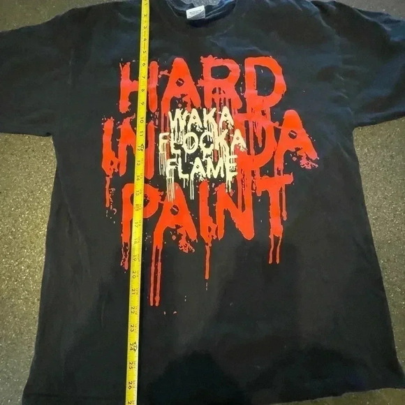 Waka Flocka Flame Black Hard In Da Paint Shirt Sz L - Picture 4 of 5